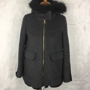 Dark Gray Zara Parka